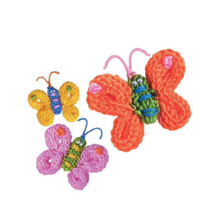 4M Little Craft French Knit Butterfly Kit_Grandpas Toys Geraldine