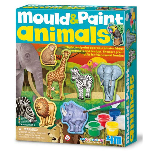 4M Mould & Paint Wildlife Animals_Grandpas Toys Geraldine