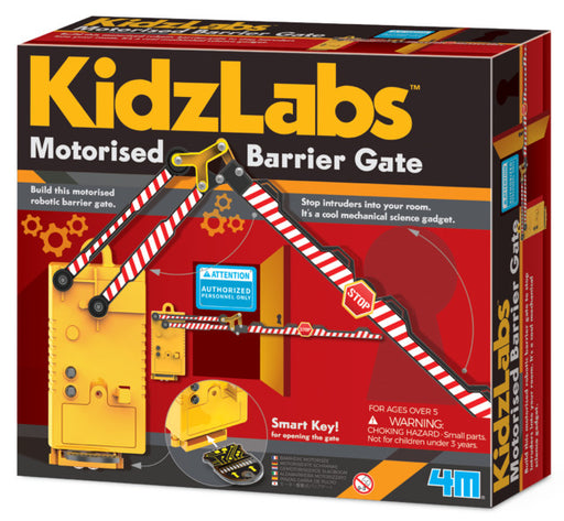 4M KidzLabs Motorised Barrier Gate_Grandpas Toys Geraldine