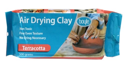 Boyle Air Drying Clay Terracotta 500g_Grandpas Toys Geraldine