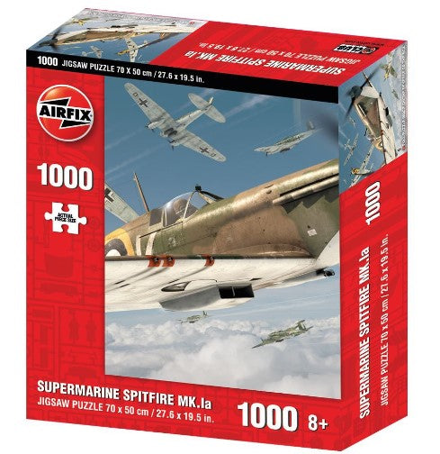 Airfix Supermarine Spitfire MK.Ia Puzzle (1000pc)_Grandpas Toys Geraldine