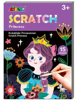 Avenir On the Go Scratch Book Princess_Grandpas Toys Geraldine