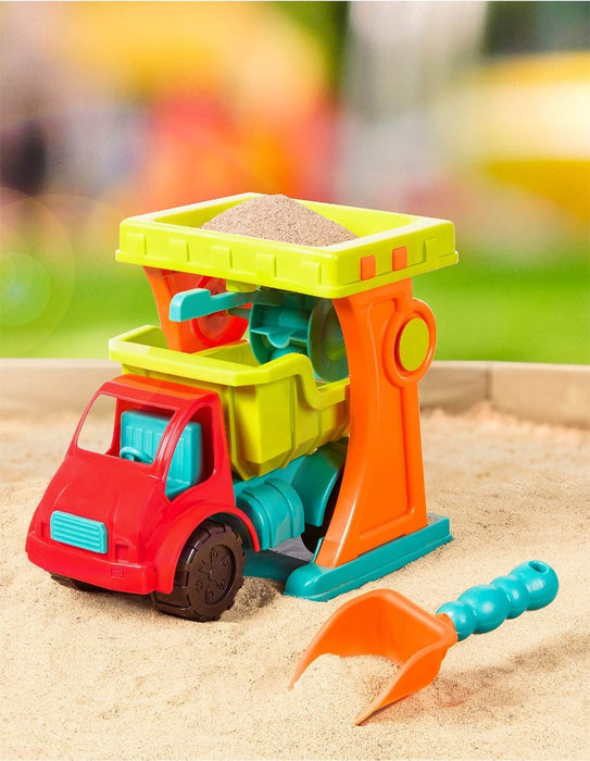 B.Toys Sandy Sifter Set Dump Truck & Sand Mill_Grandpas Toys Geraldine