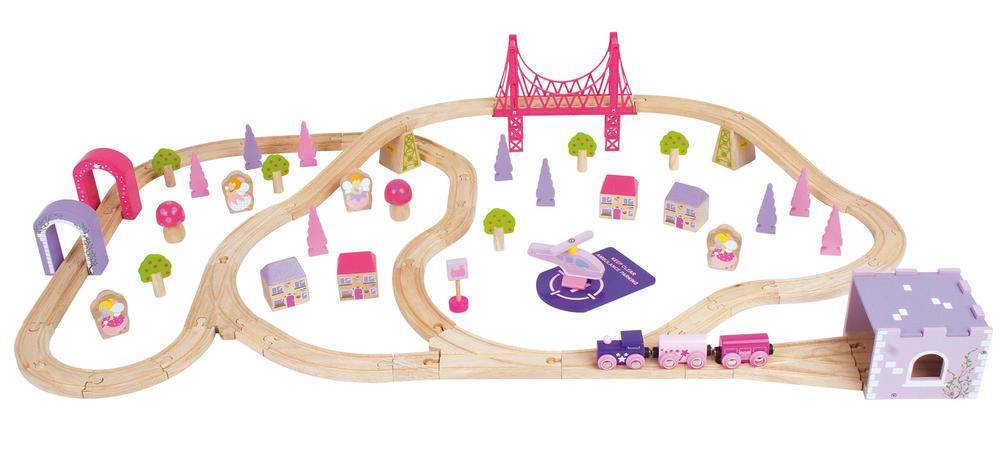 BigJigs Rail Fairy Town Train Set_Grandpas Toys Geraldine