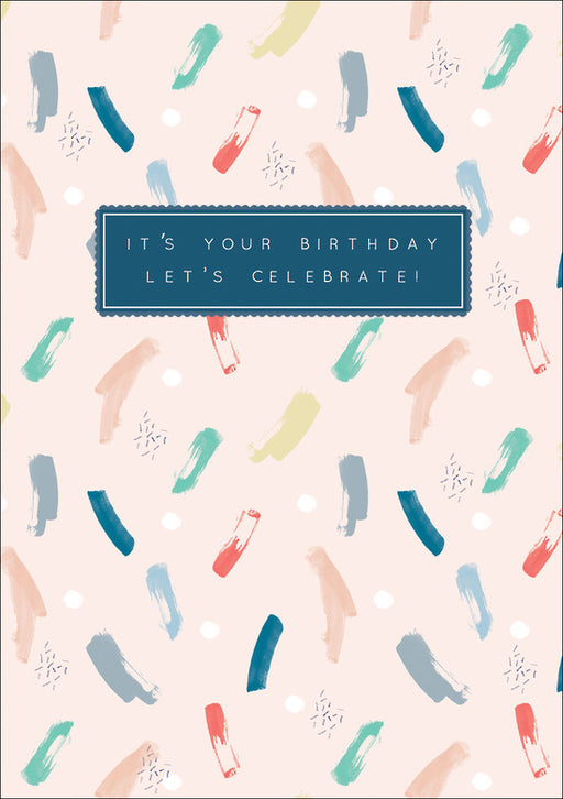 Birthday Card - Teen Female Confetti_Grandpas Toys Geraldine