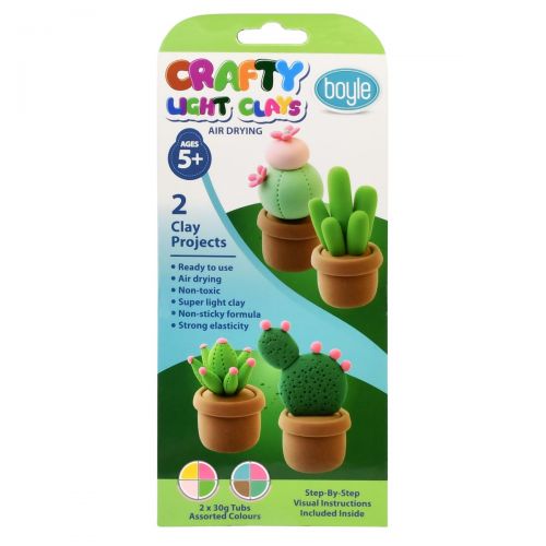 Crafty Clay Kit DIY Project - Succulents_Grandpas Toys Geraldine