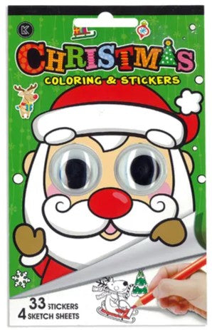 Christmas Colouring & Stickers_Grandpas Toys Geraldine