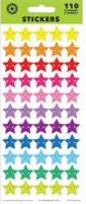 Stickers Coloured Stars_Grandpas Toys Geraldine