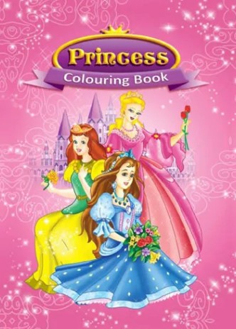 Colouring Book Princess at Grandpas Toys Geraldine