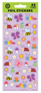 Stickers Foil Cute Bugs_Grandpas Toys Geraldine