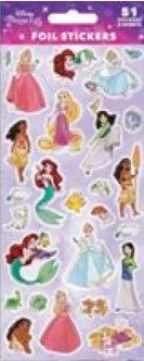 Stickers Disney Princess Foil_Grandpas Toys Geraldine