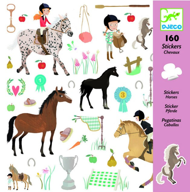 Djeco Stickers Horses_Grandpas Toys Geraldine