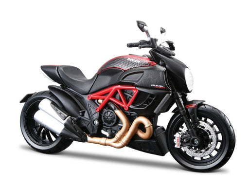 Maisto 1:12 Motorcycles - Ducati Diavel Carbon_Grandpas Toys Geraldine