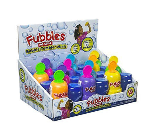Fubbles No-Spill Bubble Tumbler (Assorted Colors) - Cheeky Monkey Toys