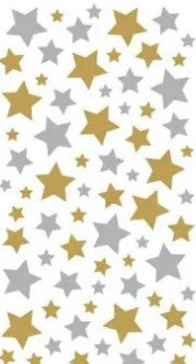 Stickers Crystal Gold & Silver Stars_Grandpas Toys Geraldine