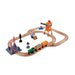 Hape Crossing and Crane Train Set_Grandpas Toys Geraldine