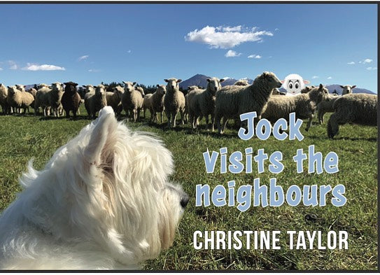 Jock Visits the Neighbours - By Christine Taylor_Grandpas Toys Geraldine