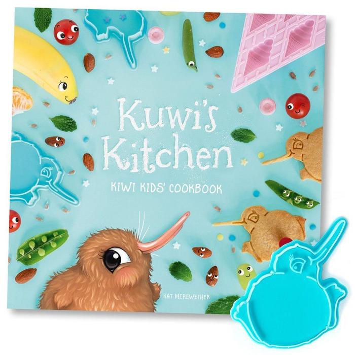 Kuwis Kitchen Cookbook by Kat Merewether_Grandpas Toys Geraldine