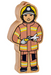 Lanka Kade Wooden Firefighter_Grandpas Toys Geraldine