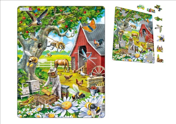 Larsen Bee Keeping Puzzle_Grandpas Toys Geraldine