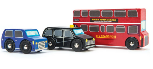 Le Toy Van Little London Vehicle Set_Grandpas Toys Geraldine