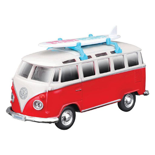 Maisto Volkswagen Weekend Samba Van Red_Grandpas Toys Geraldine