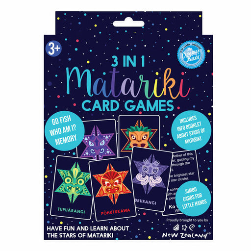 Matariki 3 n 1 Card Games_Grandpas Toys Geraldine