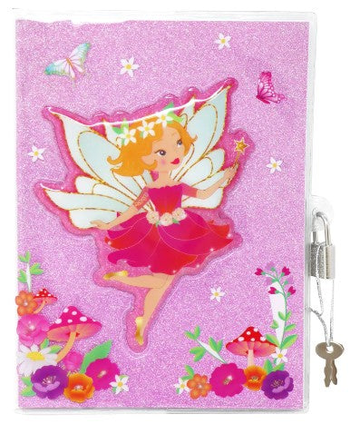Pink Poppy Lockable DiaryPixie Fantasy_Grandpas Toys Geraldine