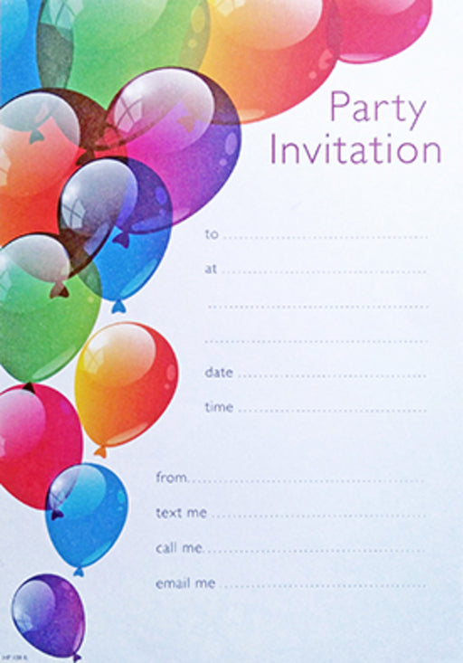Birthday Invitations Balloons_Grandpas Toys Geraldine
