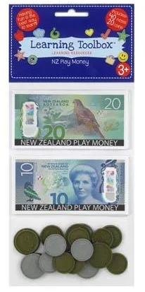 Play Money NZ Currency_Grandpas Toys Geraldine