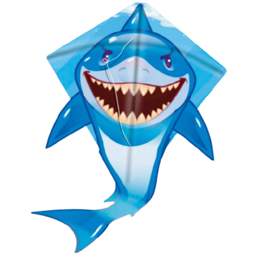 Pop Up Diamond Kite Shark_Grandpas Toys Geraldine