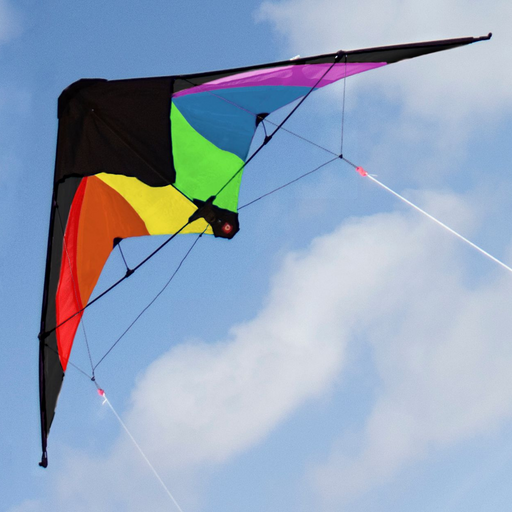 Pop Up Stunt Kite Multi Coloured_Grandpas Toys Geraldine
