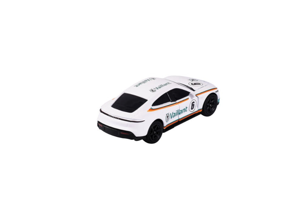Majorette Deluxe Porsche Taycan Turbo White_Grandpas Toys Geraldine