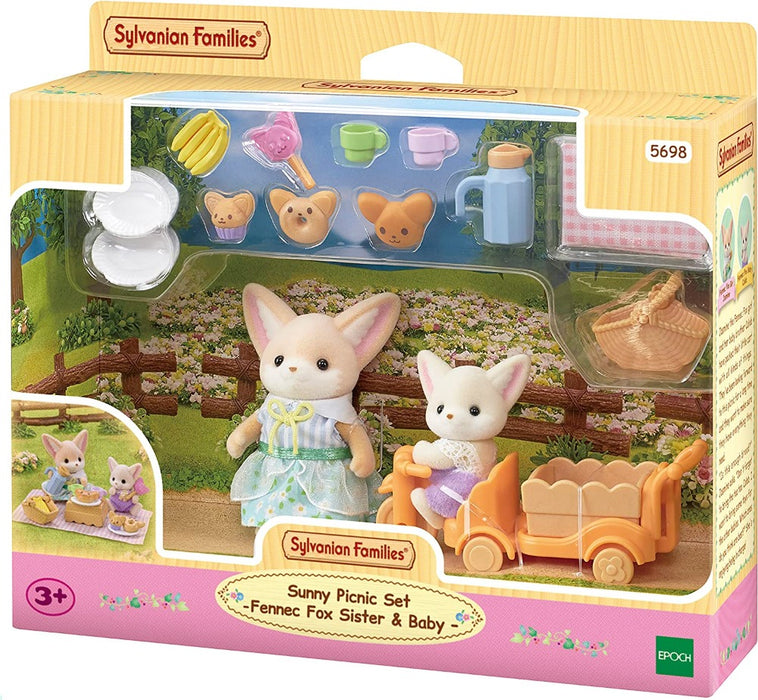 Sylvanian Families Fennec Fox Sunny Picnic Set_Grandpas Toys Geraldine