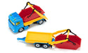 SIKU 1695 Rubbish Skip Truck & Trailer_Grandpas Toys Geraldine