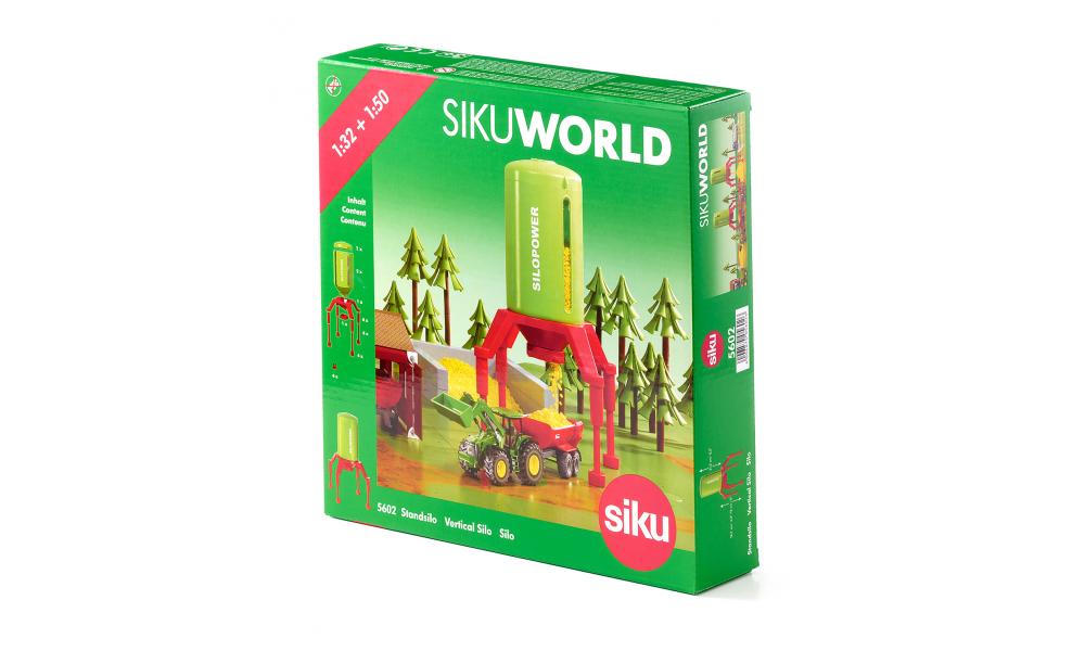 SIKU 5602 World Farm Vertical Silo_Grandpas Toys Geraldine