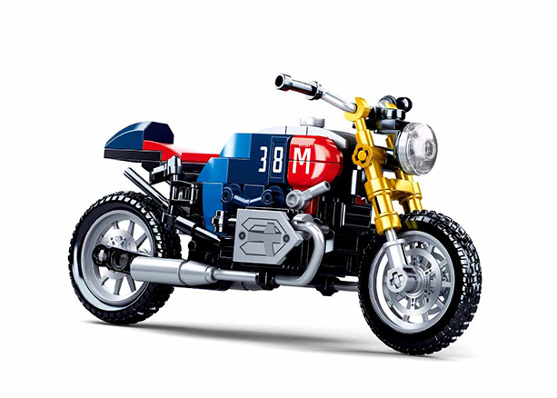 Sluban Cafe Racer Motorbike_Grandpas Toys Geraldine
