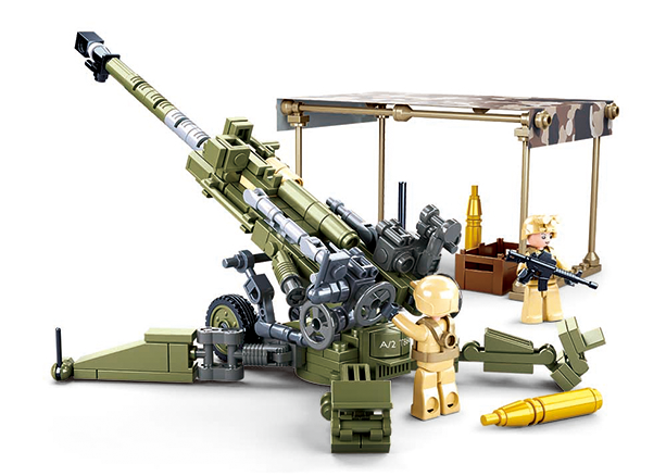 Sluban Howitzer Building Brick Set Grandpas Toys Geraldine