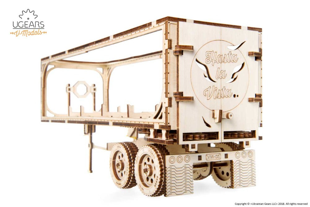 UGEARS Trailer For Heavy Boy Truck VM-03_Grandpas Toys Geraldin