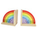 Te Reo/English Rainbow Wooden Bookends_Grandpas Toys Geraldine