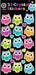 Stickers Crystal Coloured Kooky Owls_Grandpas Toys Geraldine