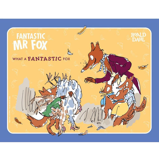 Roald Dahl Framed Puzzle Fantastic Mr Fox (96pc)_Grandpas Toys Geraldine
