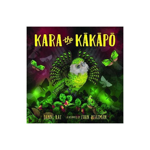 Kara the Kākāpō by Danni Rae_Grandpas Toys Geraldine