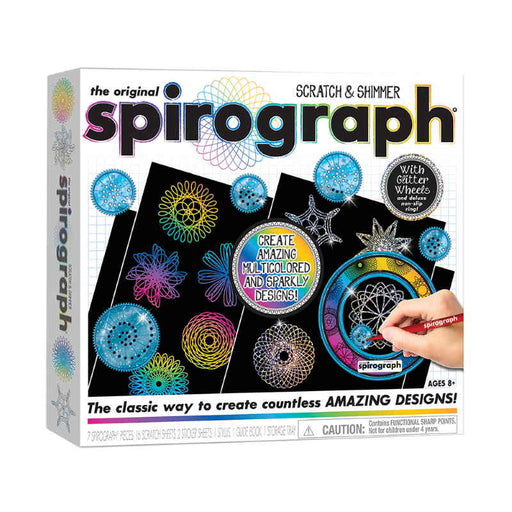 Spirograph Scratch & Shimmer Set_Grandpas Toys Geraldine
