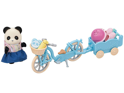 Sylvanian Families Cycle & Skate Panda Girl_Grandpas Toys Geraldine